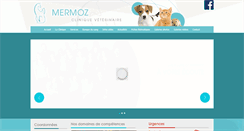 Desktop Screenshot of clinique-veterinaire-mermoz.com